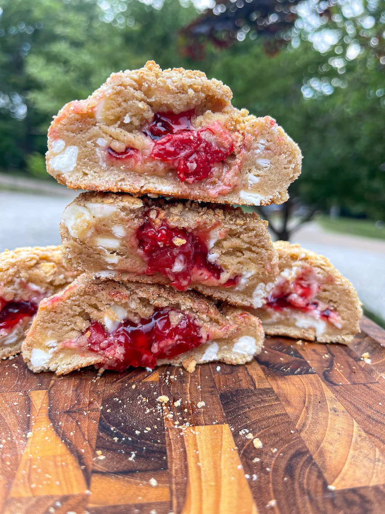"She's My Cherry Pie" Cherry Pie Stuffed Cookie Recipes