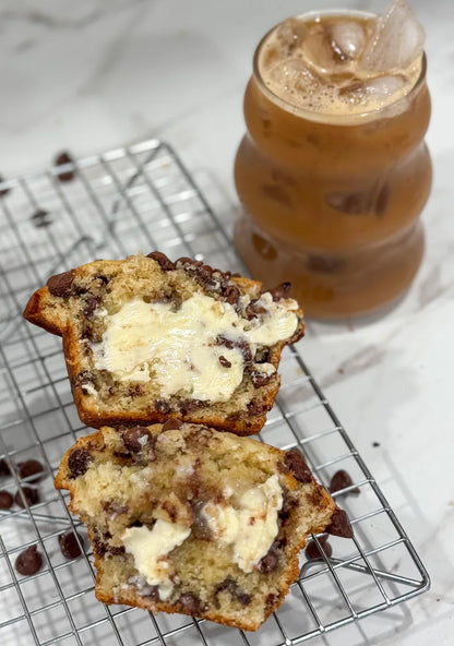 Jumbo Size Bakery Style Chocolate Chip Muffin Recipe
